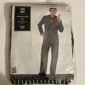 Mob Boss 3 piece Halloween Men’s costume